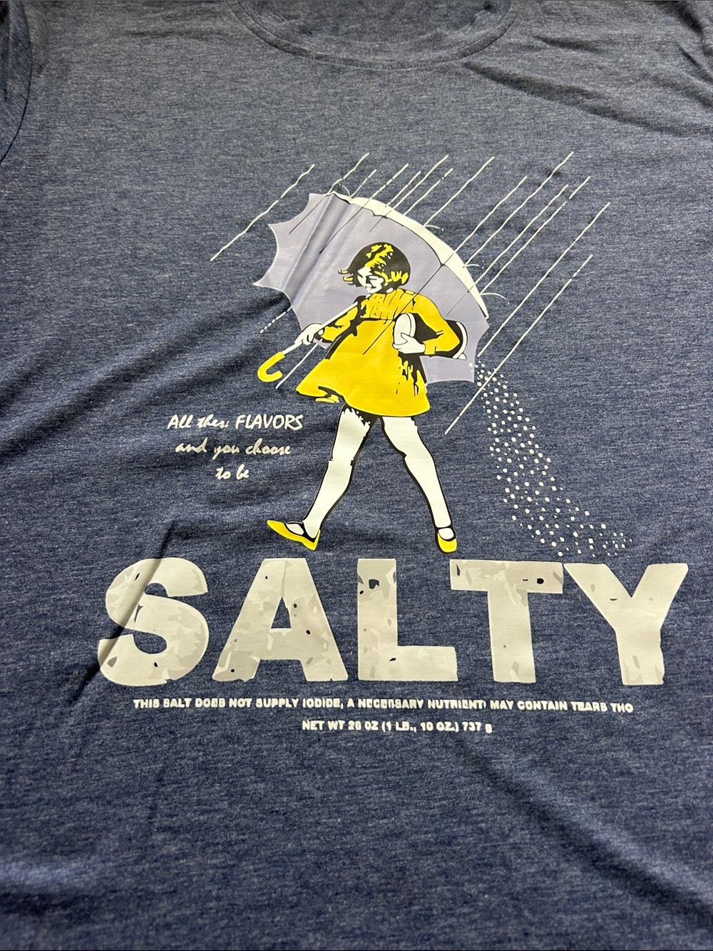 New blue salty T-shirt - Picture 3 of 4
